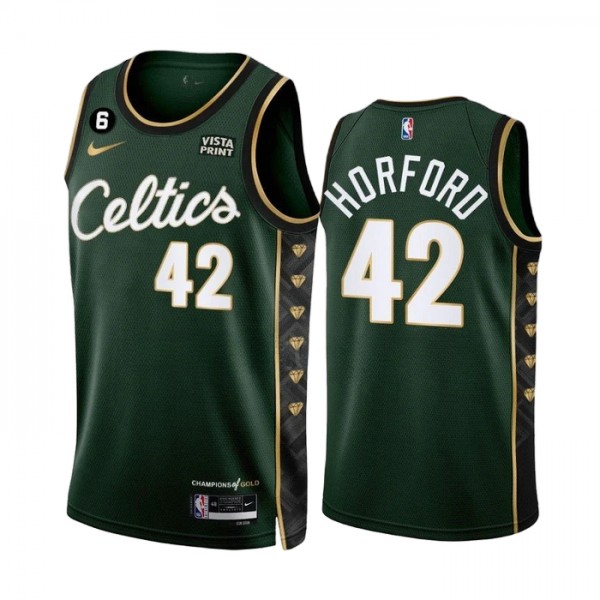 Boston Celtics Trikot AL Horford 42 Nike 2022-23 City Edition Grün Swingman - Herren Boston Celtics Trikot AL Horford 42 Nike 2022-23 City Edition Grün Swingman - Herren